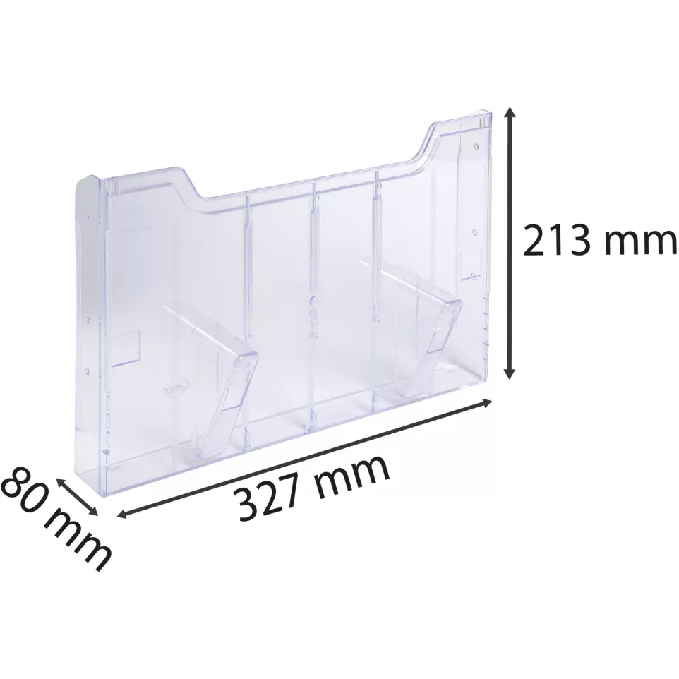 Horizontal wall element A4/ Pc.
