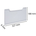 Horizontal cover panel A4/ Pc.