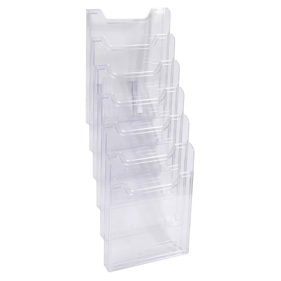 Exacompta A4 Portrait Wall Rack (6)/ Pc.