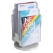 Distributeur de prospectus tourniquet de table 6 Compartiments A4/ Pce
