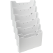 WALL RACK A4 LANDSCAPE (6) clear/ Pc.