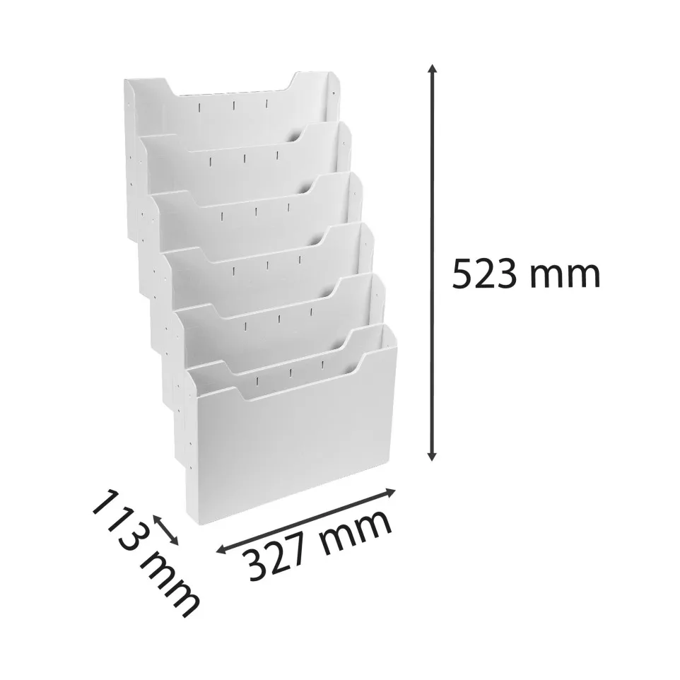 Trieur mural modulable horizontal 6...