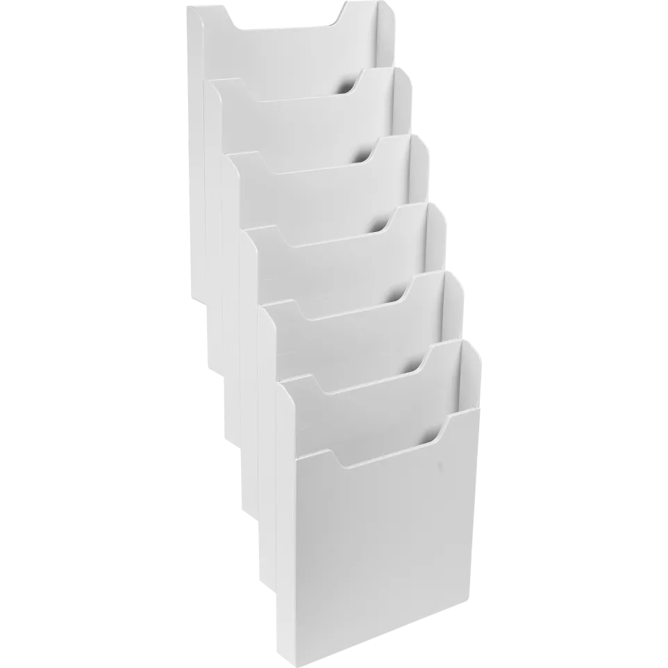 Exacompta A4 Portrait Wall Rack (6)/ Pc.