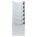 Trieur mural modulable vertical 6 compartiments A4/ Pce