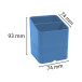 Pennenhouder CleanSafe blauw-/ St.