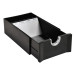 EXABUSINESS cardbox zwart/zilver-/ St.