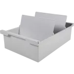 A5 Index Card Tray in Light Grey/ Pc.
