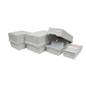 A5 Index Card Tray in Light Grey/ Pc.