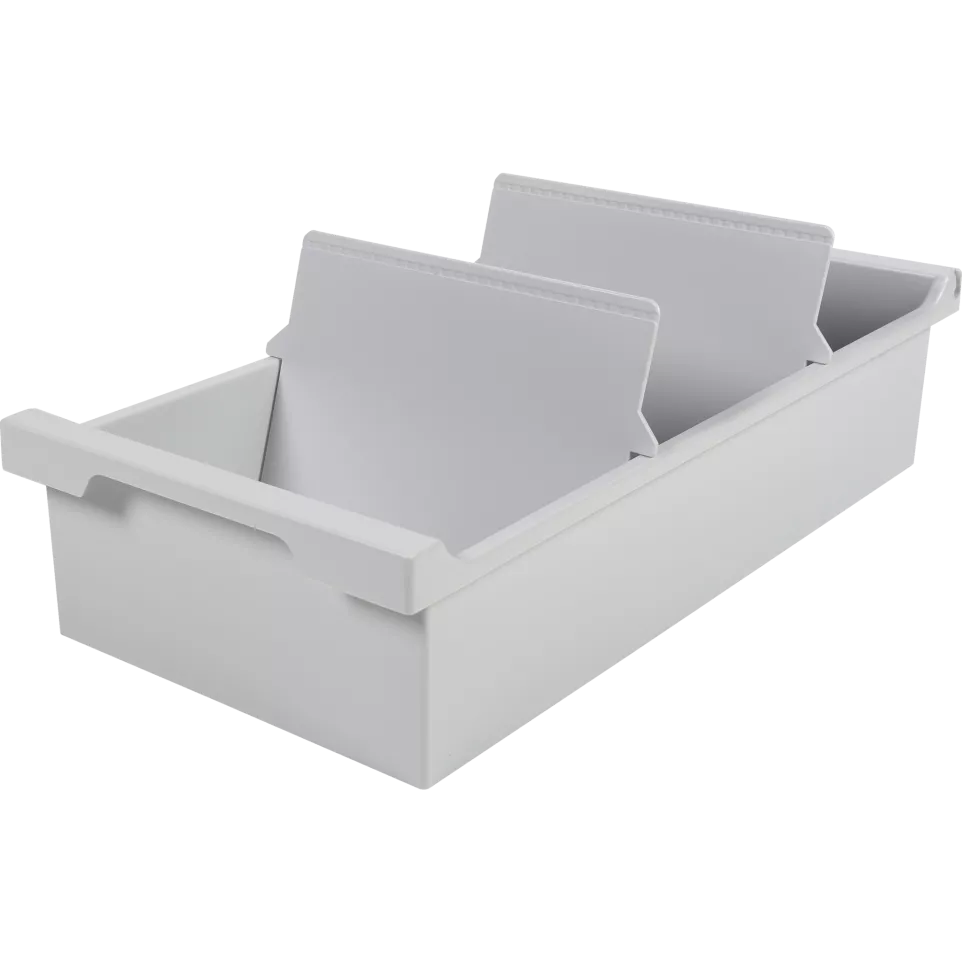 CARD INDEX TRAY DIN A6 light grey/ Pc.