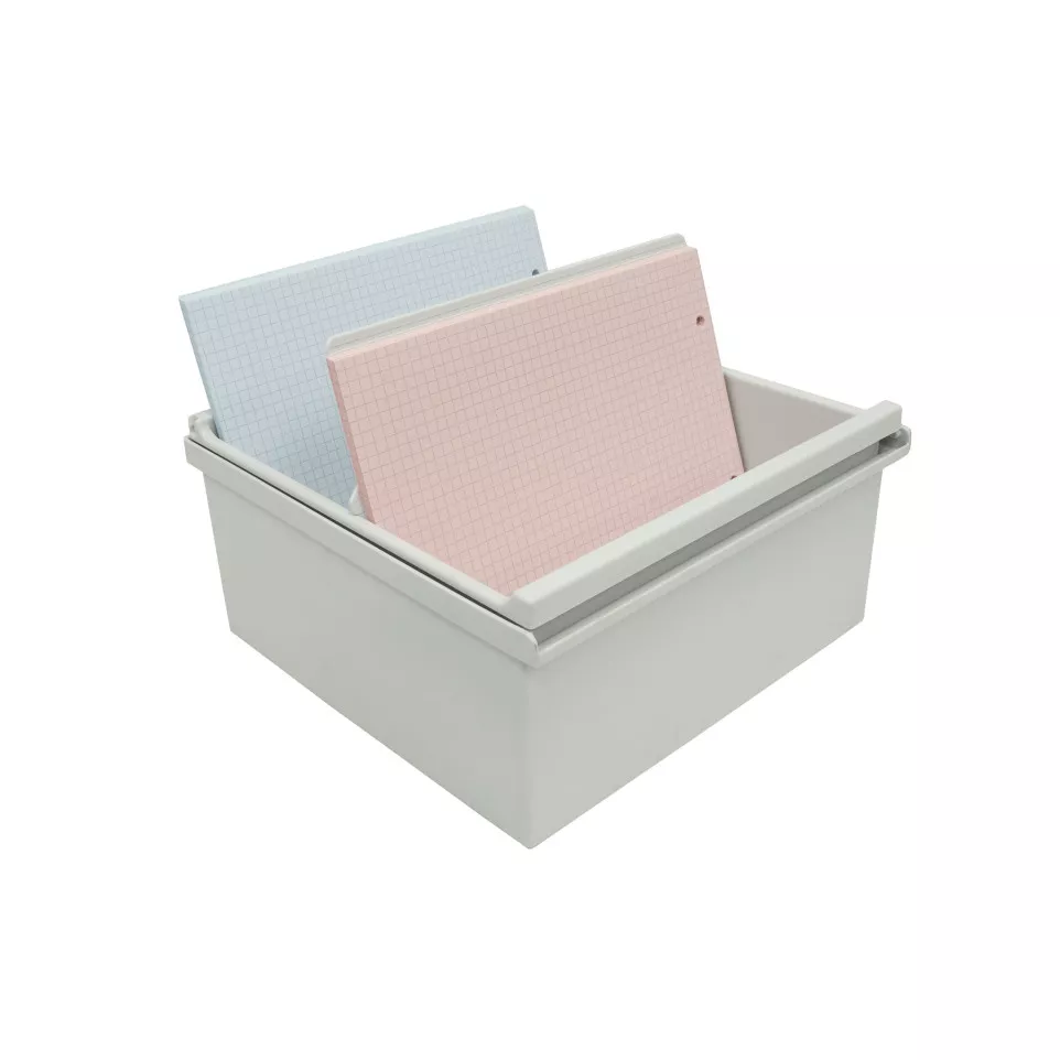 Card index tray with lid K for 500...
