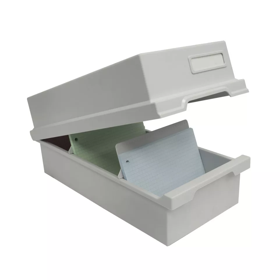 Card index tray with lid K for 500...