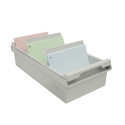 Card index tray with lid K for 500 cards A6/ Pc.