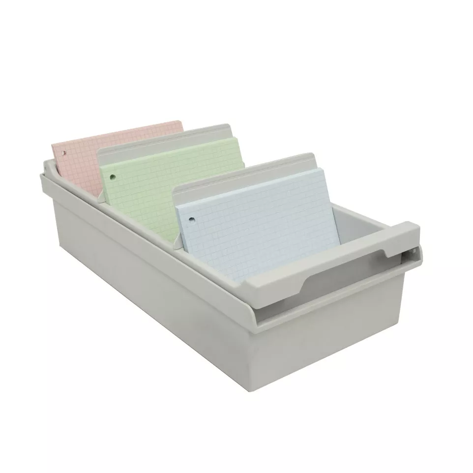 Card index tray with lid K for 500...