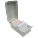 Card index tray with lid K for 500 cards IBF A7/ Pc.