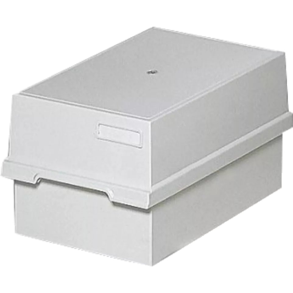 Card index tray with lid for 1200...