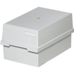 Card index tray with lid...