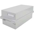 Card index tray with lid...