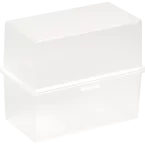 A7 Index Card Box, Clear/ Pc.