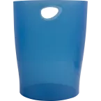 ECOBIN Papiermand 15L blauw transp-/ St.