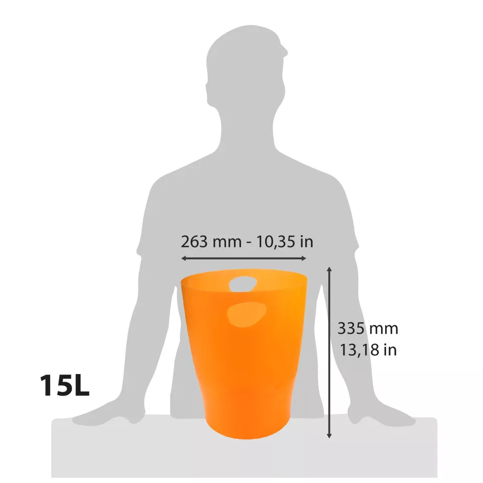 ECOBIN Waste paper bin Linic. ice...