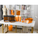 ECOBIN Papiermand 15-L oranje transparant/ St.