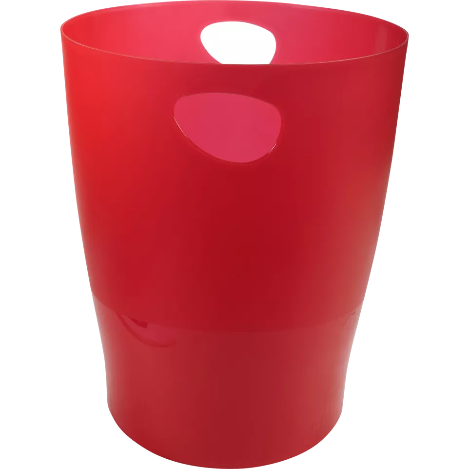 ECOBIN Papiermand 15-L karmijnrood...