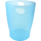 ECOBIN Papiermand 15-L turkoois transp./ St.