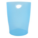 ECOBIN Papiermand 15-L turkoois transp./ St.
