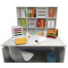 ECOBIN Papiermand 15-L turkoois transp./ St.