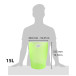 ECOBIN Papiermand 15-L appelgroen transp./ St.