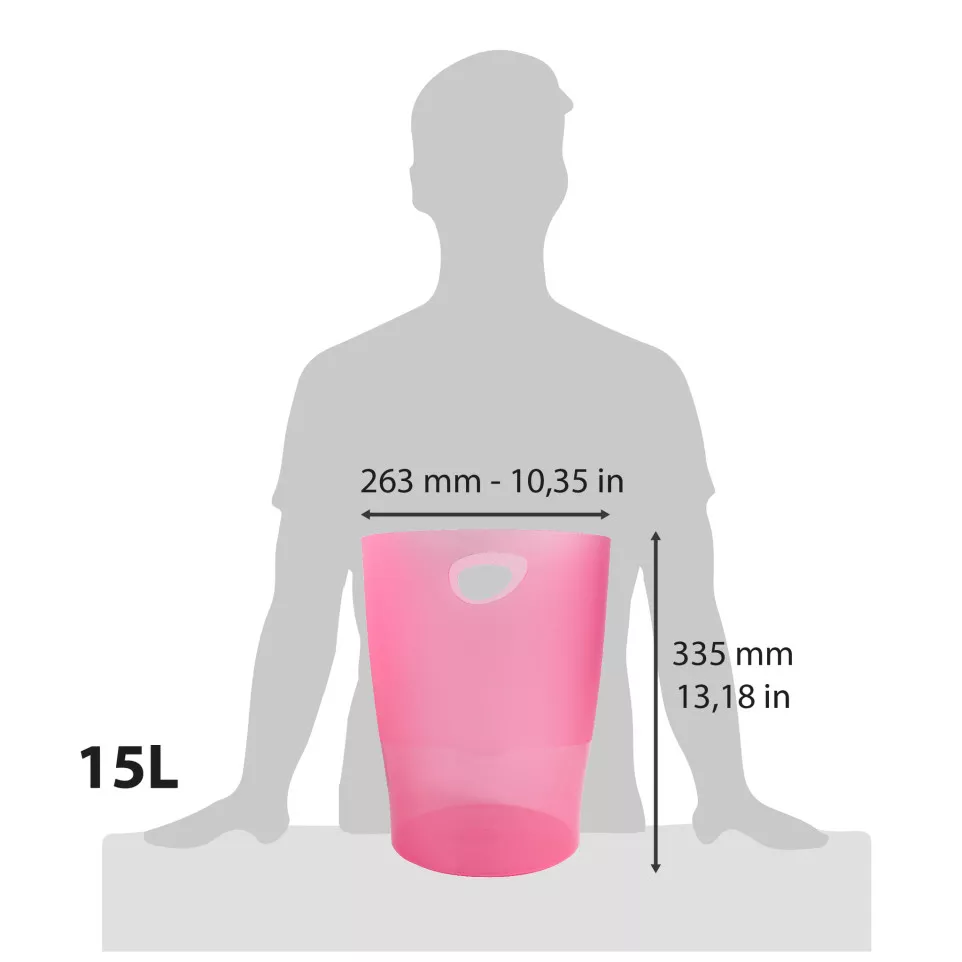 ECOBIN Waste paper bin Linic. ice...