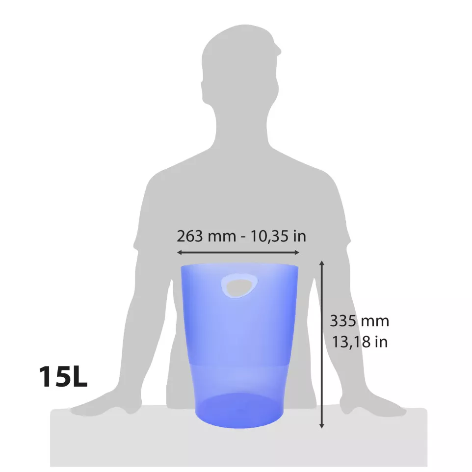 ECOBIN Waste paper bin Linic. ice...