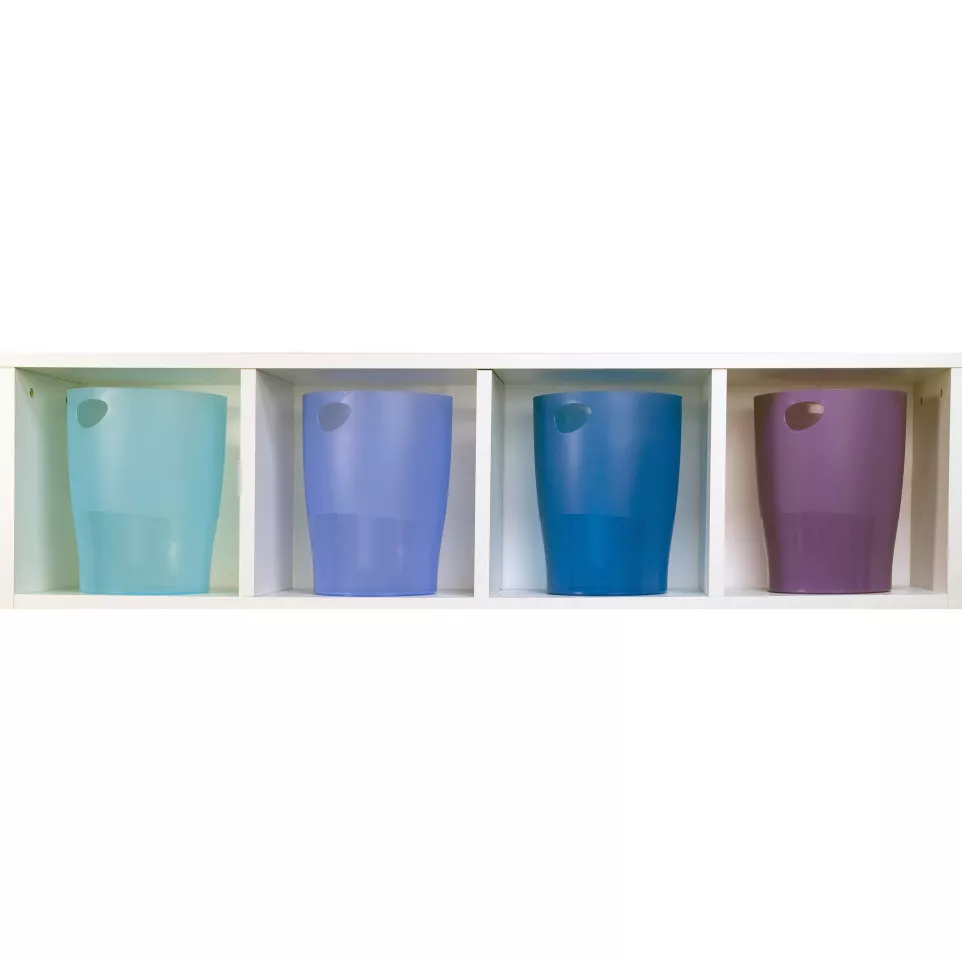 Corbeille-à-papier Ecobin Linicolor/ Pce