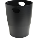 Corbeille-à-papier Ecobin Ecoblack/ Pce