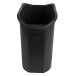TOPLINE papiermand 26L zwart-/ St.