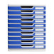 Module de classement Modulo Office10 tiroirs fermés/ Pce
