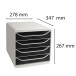 Module de classement Big Box 4 tiroirs Office/ Pce