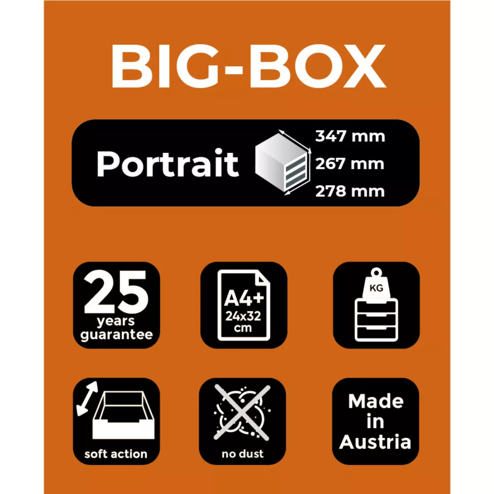 BIG-BOX Office light grey/stone grey/...