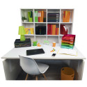 Letter tray MIDI-COMBO turquoise tr glos/ Pc.
