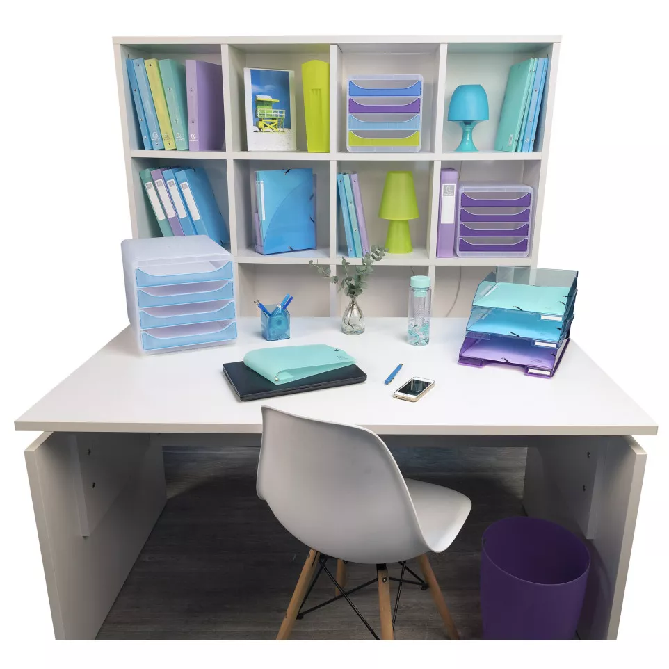 Letter tray MIDI-COMBO turquoise tr...