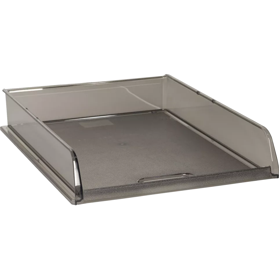 LETTER TRAY B4 grey transparent/ Pc.