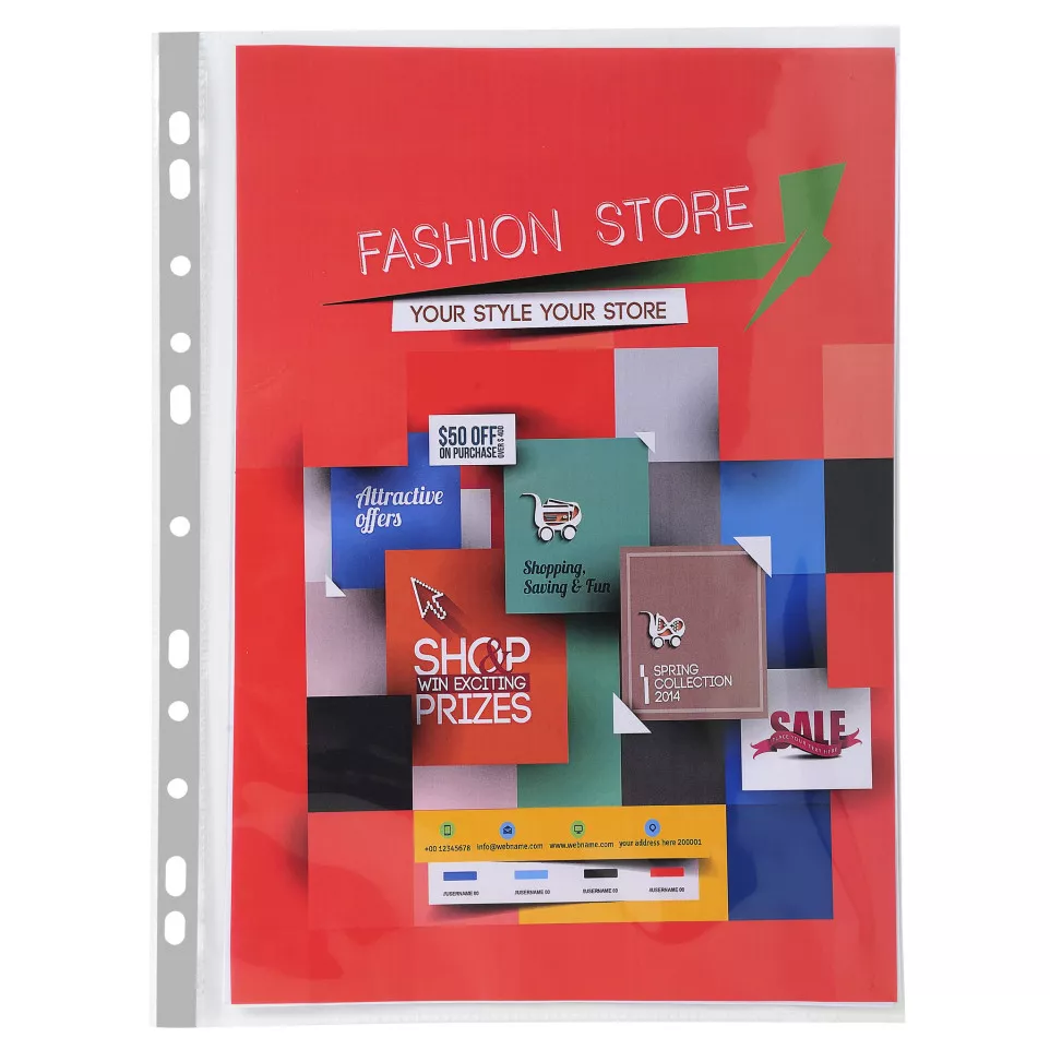 Pk 10 Geperf.tas PP PREMIUM A4+-/ St.