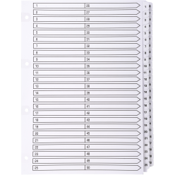 Intercalaires imprimés à...