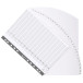 Div Mylar Dividers A4 White 1-31/ Pc.