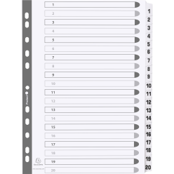 Intercalaires imprimés à...