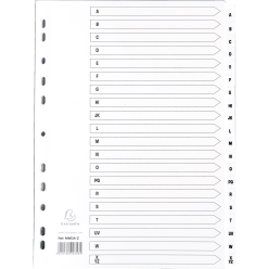 Intercalaires imprimés à...