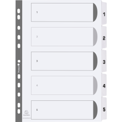 Tabbladen karton 160g A4...