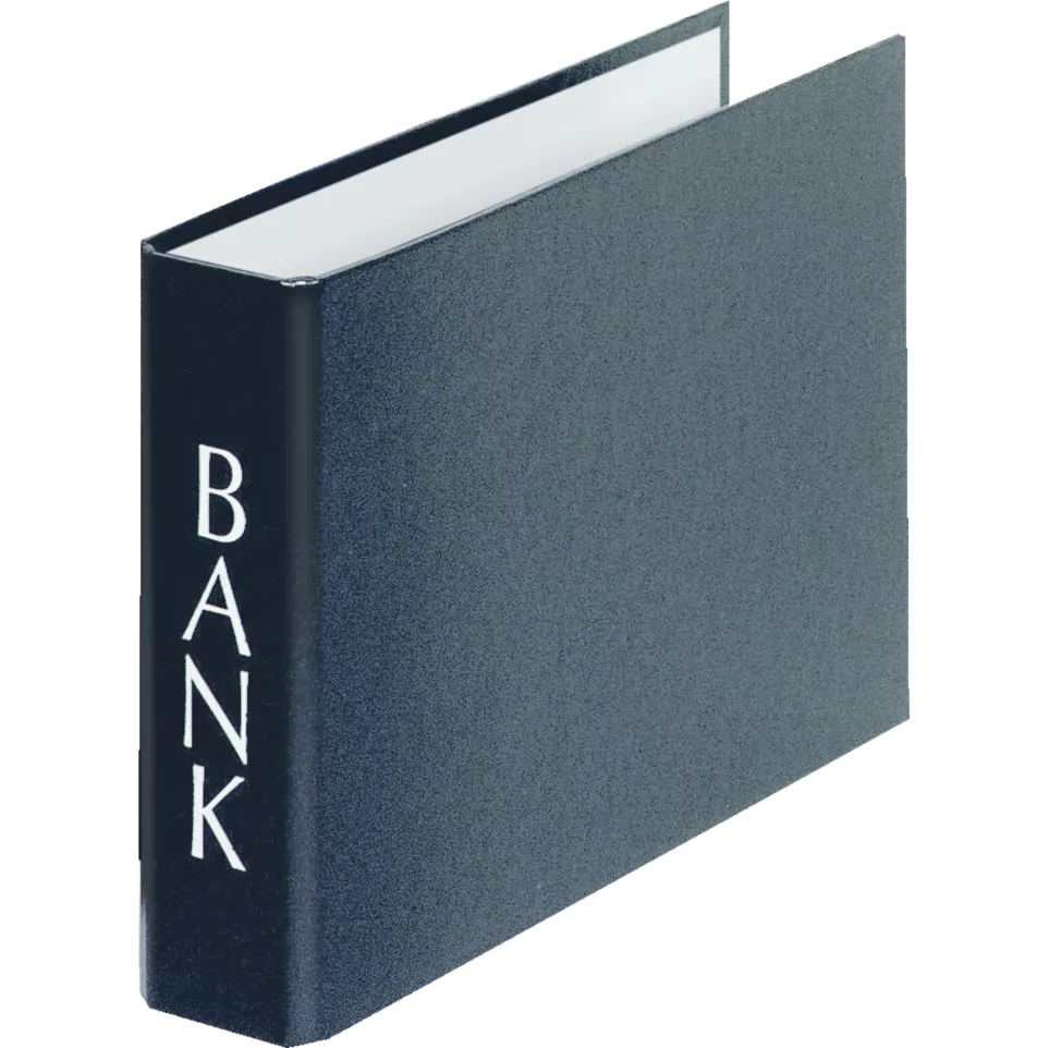 Classeur à anneaux Bank A5 à...