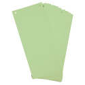 Tabstroken horiz180g- perfo 105X240 groen/ St.