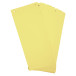 Paquet 100 fiches intercalaires horizontales unies perforées - 105x240mm/ Pce